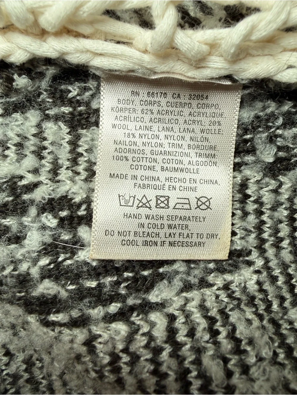 Anthropologie Angel Of The North Fringed Wrap Shawl Poncho